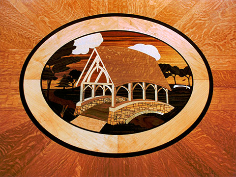 Covered Bridge Medallion